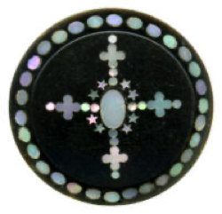 22-1.5.1  Cross - composition with shell inlay